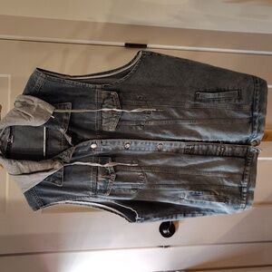 Denim Vest Women's XL